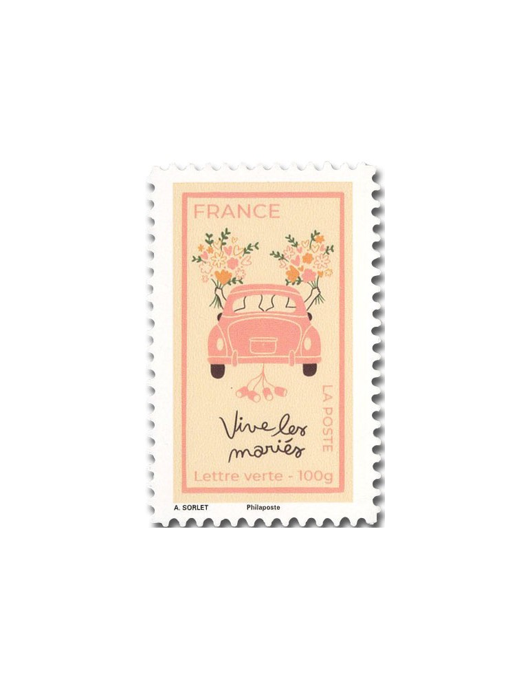 n° 2704 -Timbre France Autoadhésifs (FEUILLE MARIAGE-15_26_014)