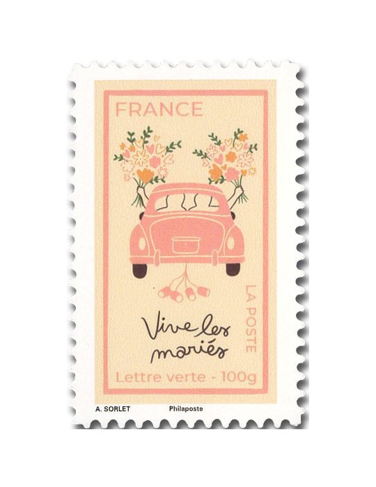 n° 2704 -Timbre France Autoadhésifs (FEUILLE MARIAGE-15_26_014)