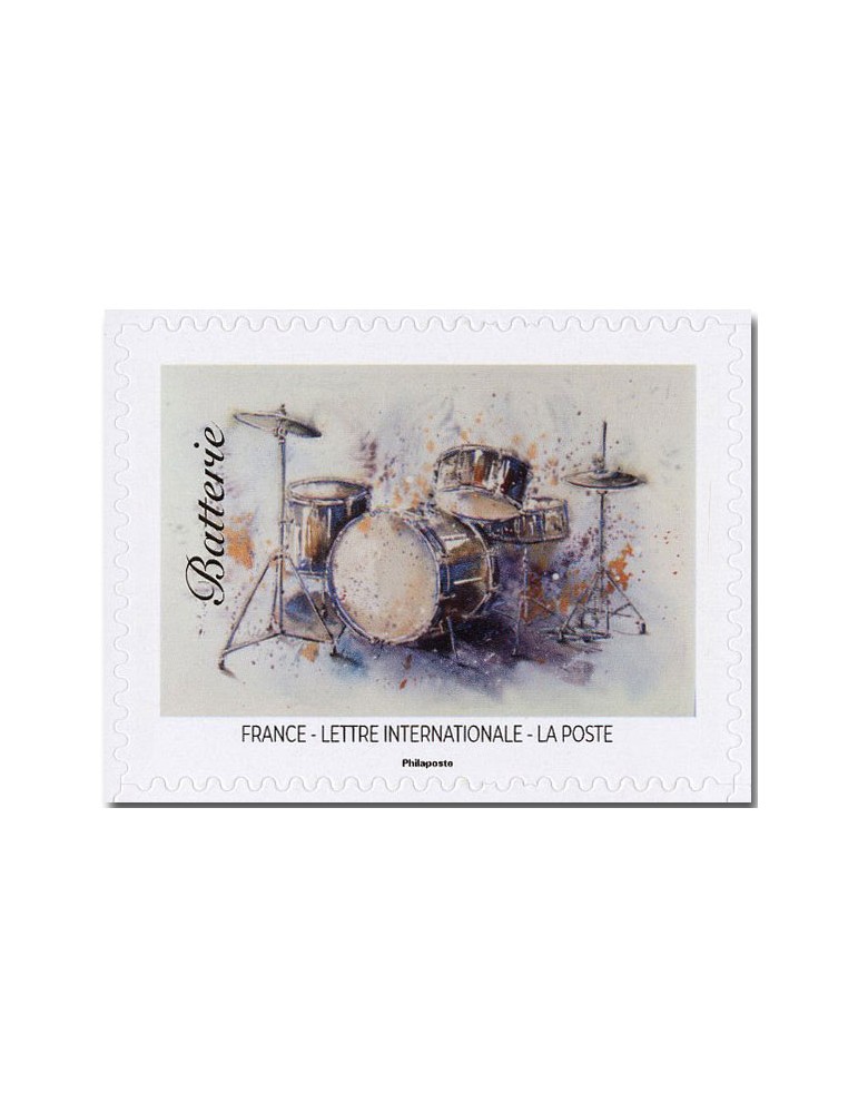 n° BC2730 -Timbre France Autoadhésifs (CARNET INSTRUMENTS DE MUSIQUE-11_26_484)