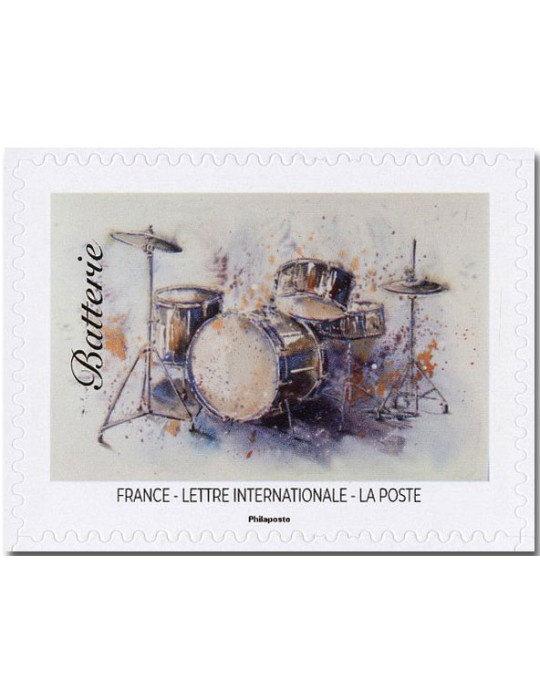 n° BC2730 -Timbre France Autoadhésifs (CARNET INSTRUMENTS DE MUSIQUE-11_26_484)