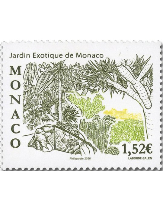 MONACO : JARDIN EXOTIQUE DE MONACO - 14_26_415