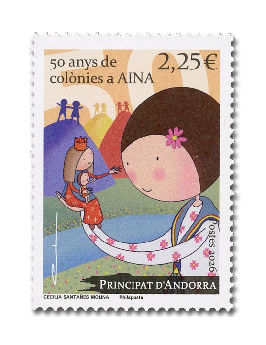 ANDORRE : 50 ANS DE COLONIES D'AINA - 14_26_105)