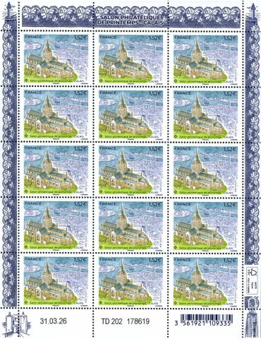 n° F218 - Timbre France Feuillets de France (n° 5970)