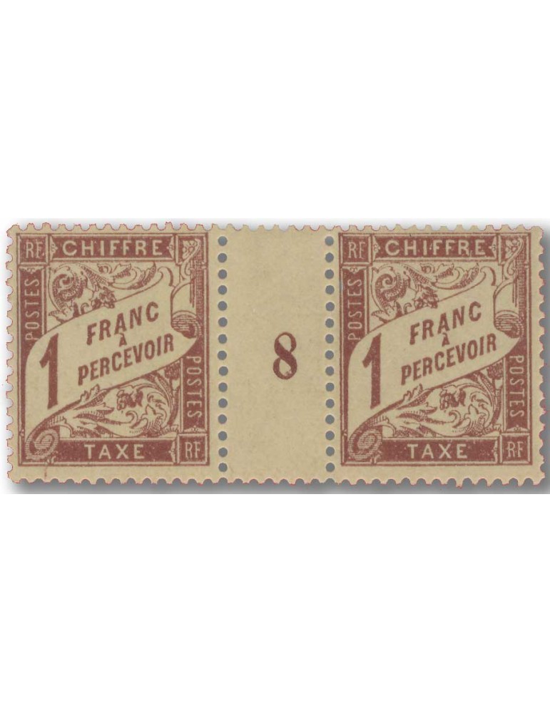 n° 40** - Timbre FRANCE Taxe