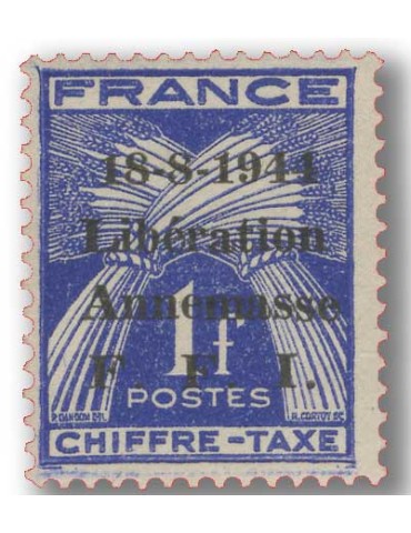 n° 15T* (MAYER) - Timbre FRANCE Liberation (Anneamsse)