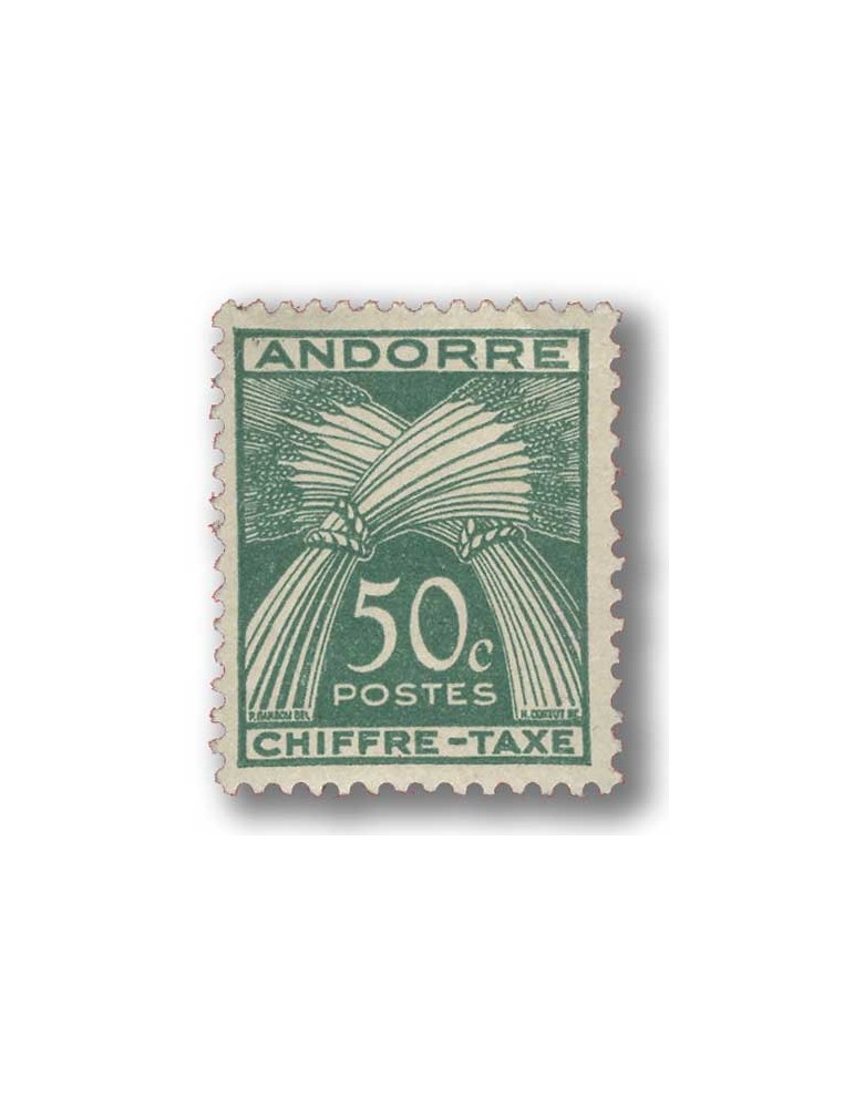 n° 21/31* - Timbre ANDORRE Taxe