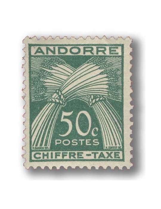 n° 21/31* - Timbre ANDORRE Taxe