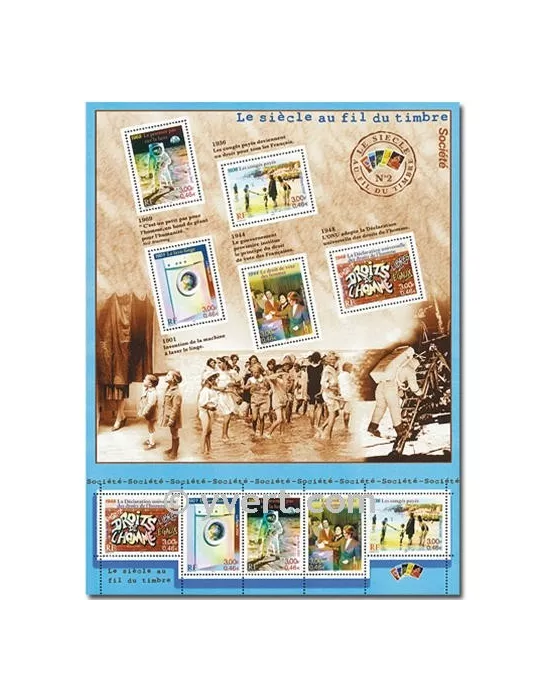 n° 32 - Timbre France Bloc et feuillets