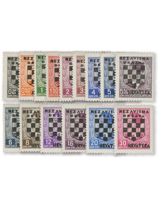n° 9/22* - Timbre CROATIE Poste