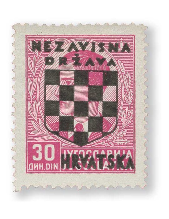 n° 9/22* - Timbre CROATIE Poste