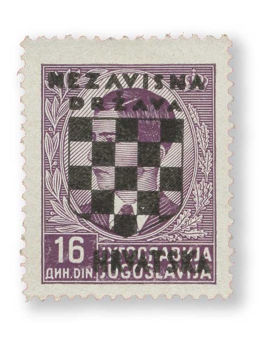 n° 9/22* - Timbre CROATIE Poste