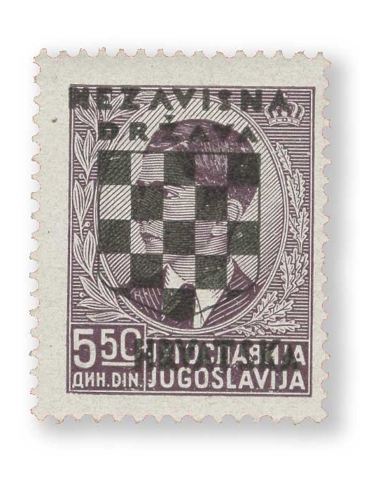 n° 9/22* - Timbre CROATIE Poste