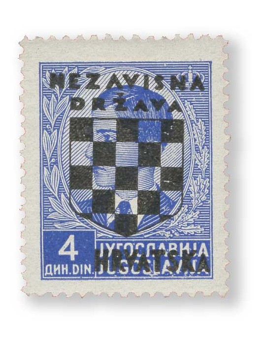 n° 9/22* - Timbre CROATIE Poste
