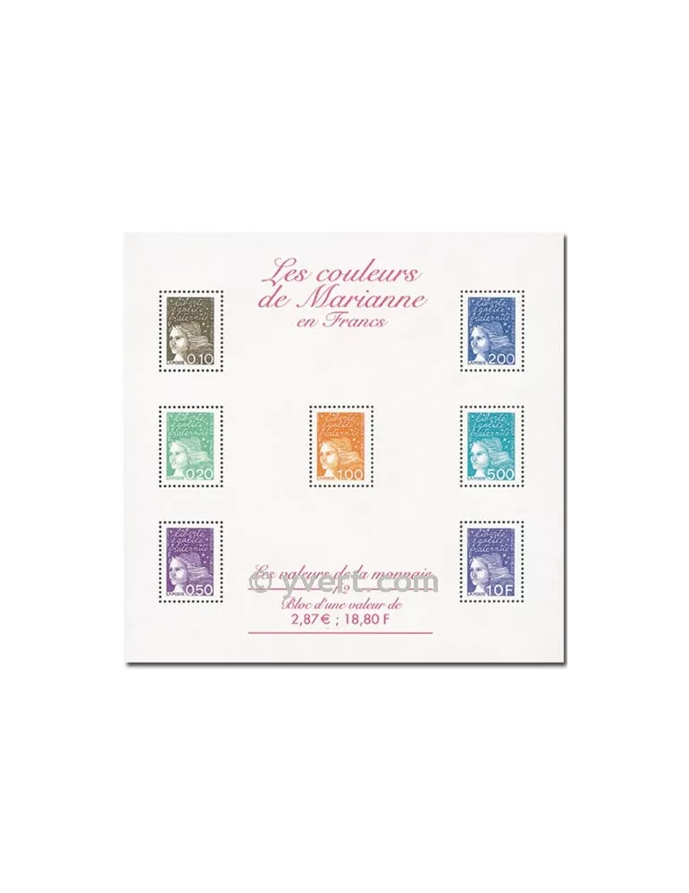 n° 41 - Timbre France Bloc et feuillets