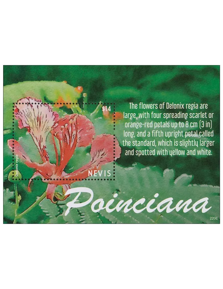 n° 433 - Timbre NEVIS Blocs et feuillets