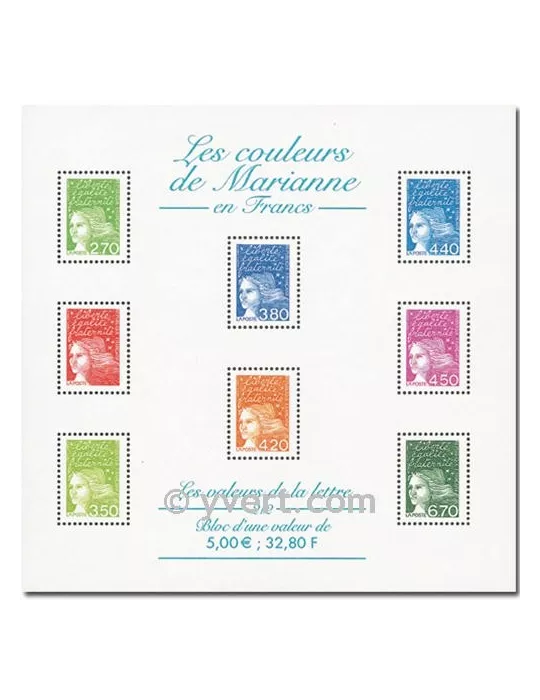 n° 42 - Timbre France Bloc et feuillets