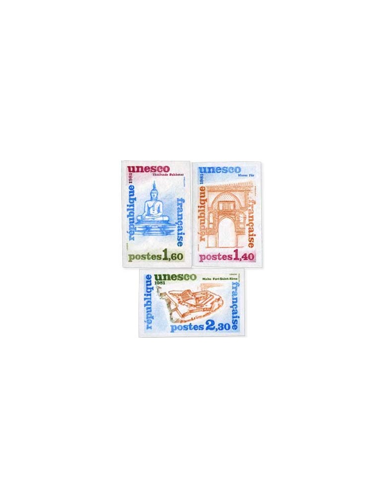 n° 68/70** ND - Timbre FRANCE Service