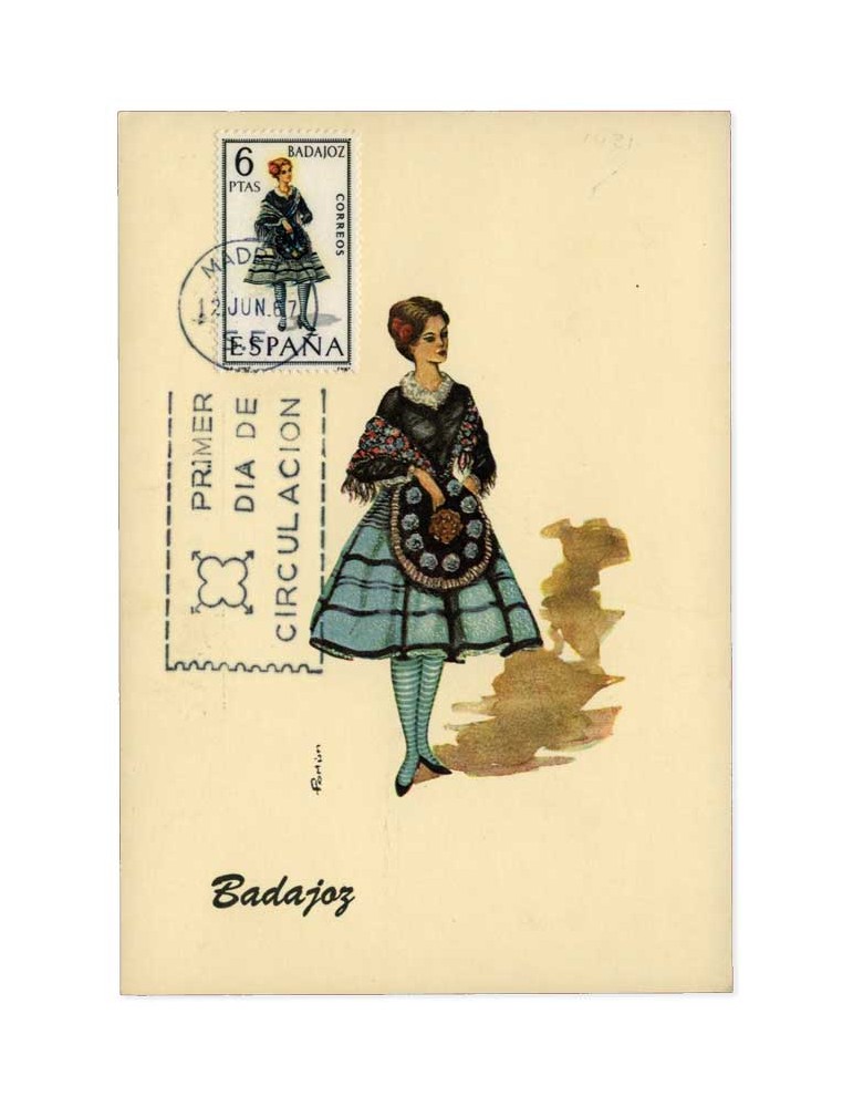 n° 1426/1431 + n° 1527/1529 obl. - Timbre ESPAGNE Poste