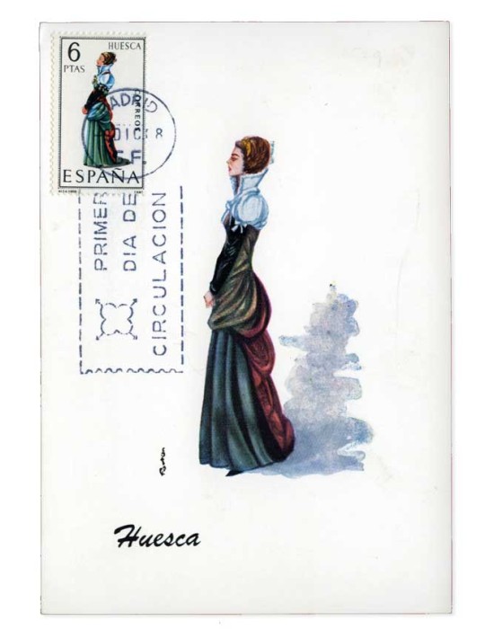 n° 1426/1431 + n° 1527/1529 obl. - Timbre ESPAGNE Poste