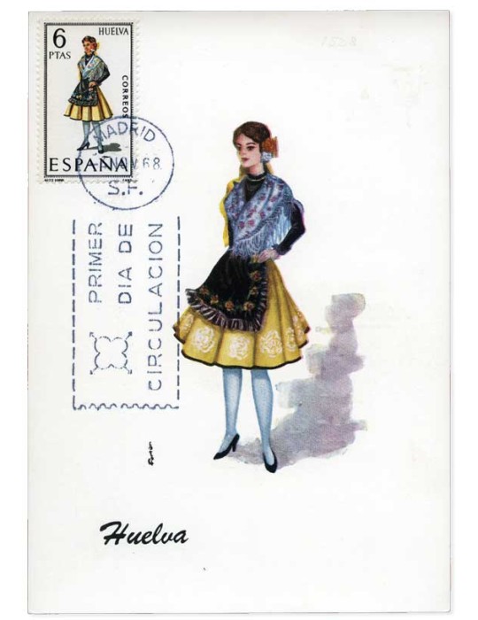 n° 1426/1431 + n° 1527/1529 obl. - Timbre ESPAGNE Poste