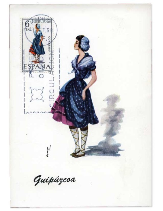 n° 1426/1431 + n° 1527/1529 obl. - Timbre ESPAGNE Poste