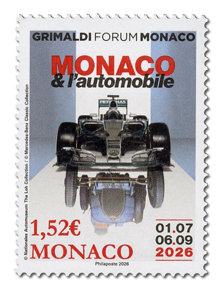 n° 3550 - Timbre MONACO Poste (GRIMALDI FORUM - 14_26_410)