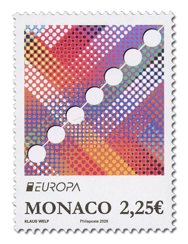 n° 3548 - Timbre MONACO Poste (70E ANNIV TIMBRE EUROPA - 14_26_419)