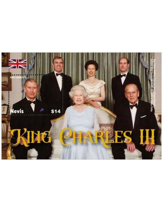 n° 434 - Timbre NEVIS Blocs et feuillets