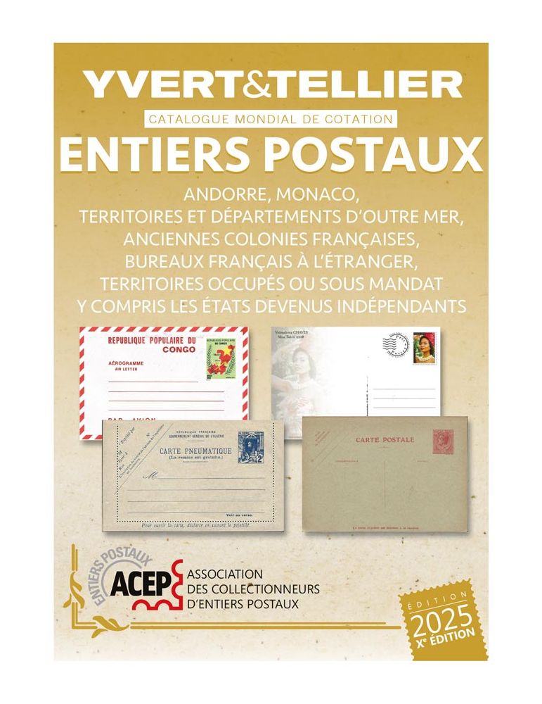 ENTIERS POSTAUX 2025