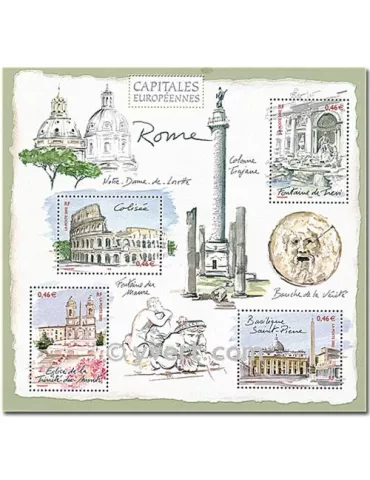 n° 53 - Timbre France Bloc et feuillets