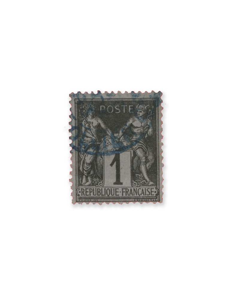n° 83** et 83 obl. - Timbre FRANCE Poste