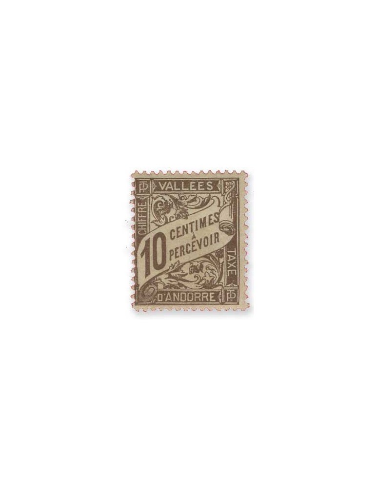 n° 17/20* - Timbre ANDORRE Taxe
