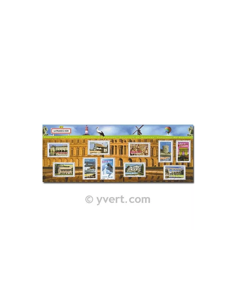 n° 3595/3604 (BF 61) - Timbre France Poste