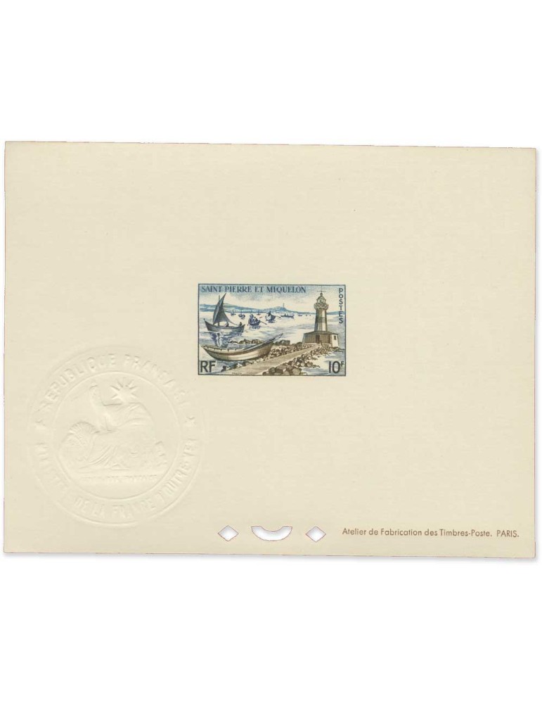 n° 353/357 - Timbre SAINT-PIERRE ET MIQUELON Poste
