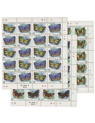 n° 666/671** - Timbre VANUATU Poste