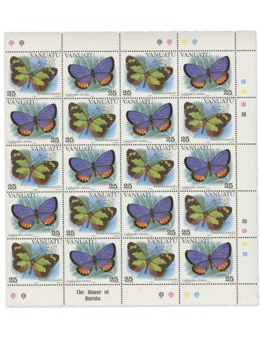 n° 666/671** - Timbre VANUATU Poste 2