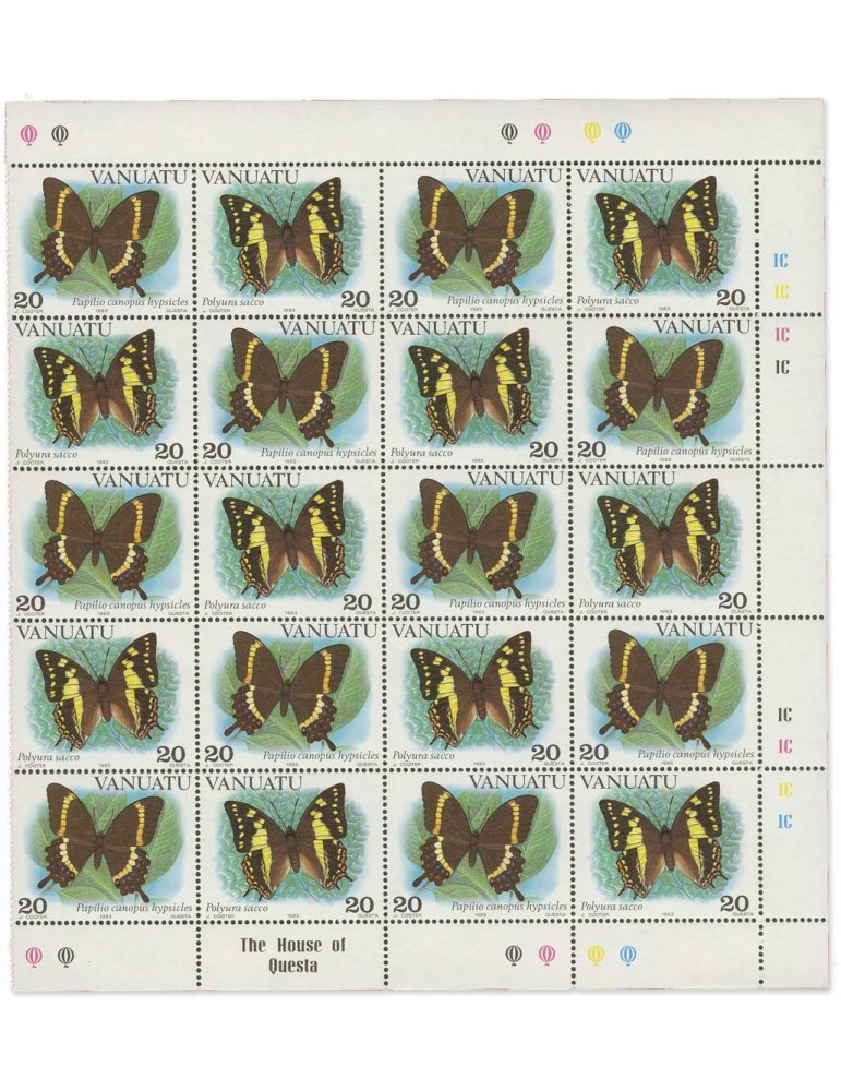 n° 666/671** - Timbre VANUATU Poste