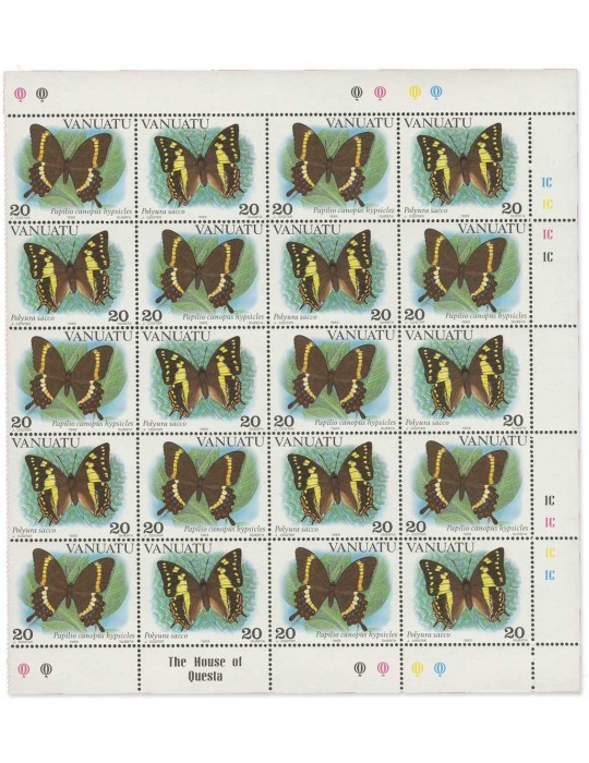 n° 666/671** - Timbre VANUATU Poste