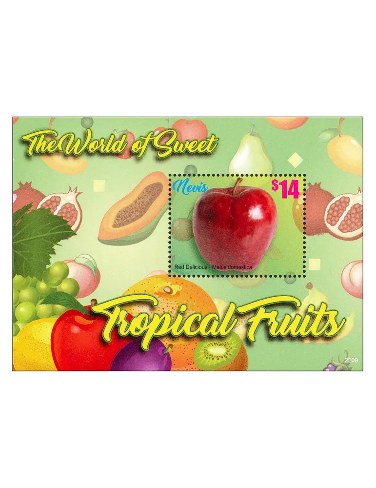 n° 436 - Timbre NEVIS Blocs et feuillets