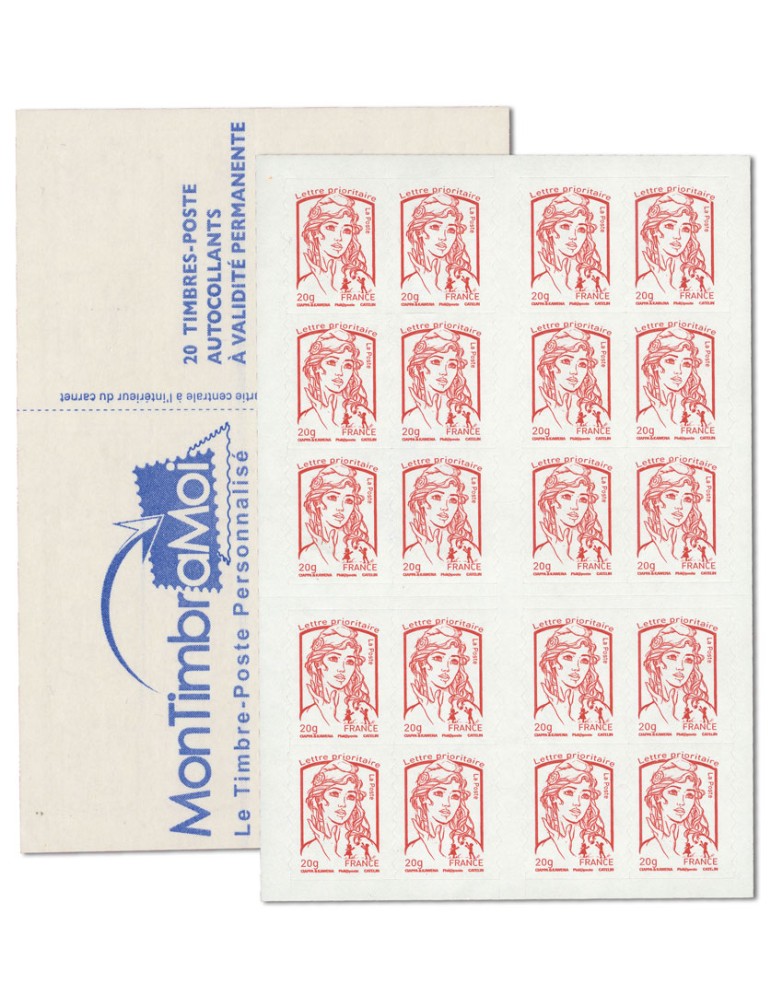 n° C851-C10 - Timbre FRANCE Carnets