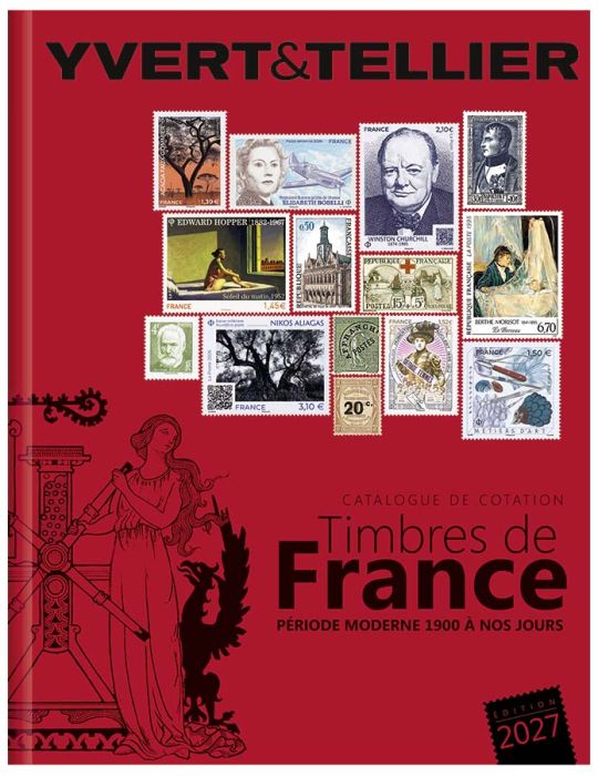 TOME 1 - 2027 (Catalogue des Timbres de France - 2 volumes : Période Classique et Moderne)