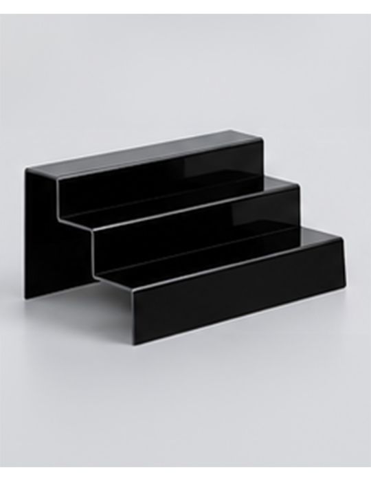 ESCALIER DE PRESENTATION 3 MARCHES : Noir - SAFE®