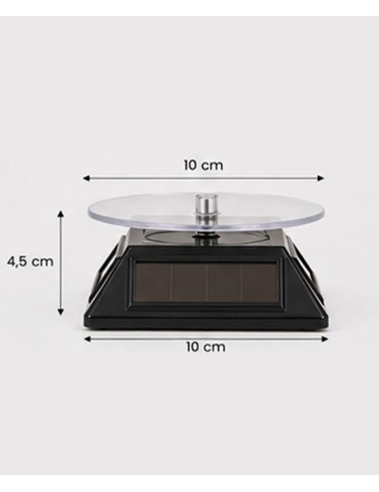PLATEAU TOURNANT SOLAIRE : Noir - SAFE®