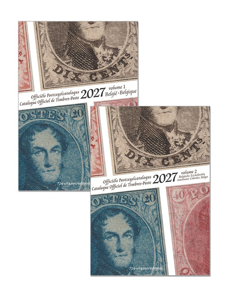 COB 2027 : CATALOGUE OFFICIEL DE TIMBRES-POSTE 2027 (Timbres de Belgique)