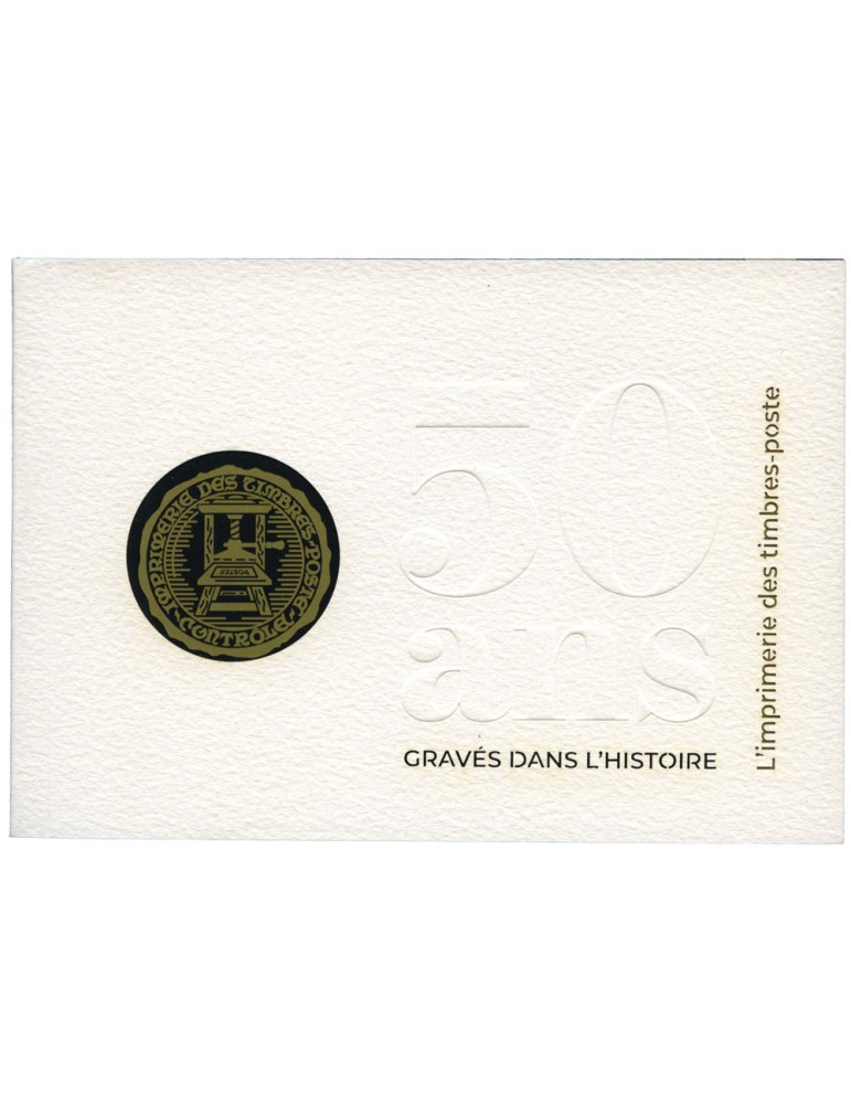 France : Livret 50 ans Imprimerie neuf **( n° 4024)