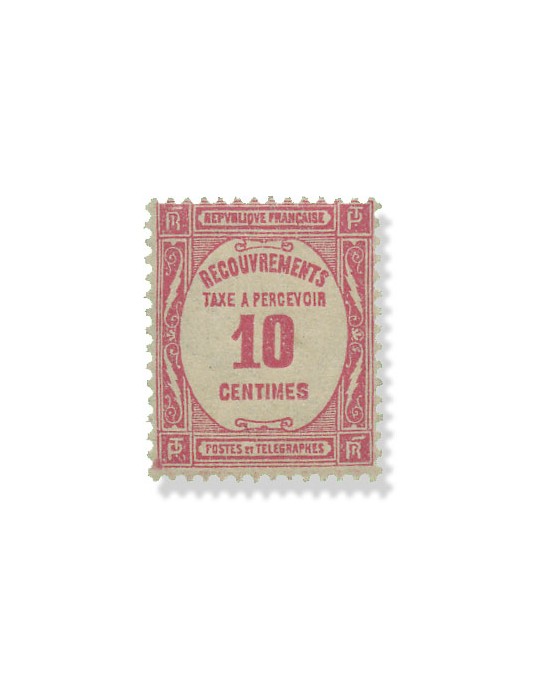 n° 55/62* - Timbre FRANCE Taxe