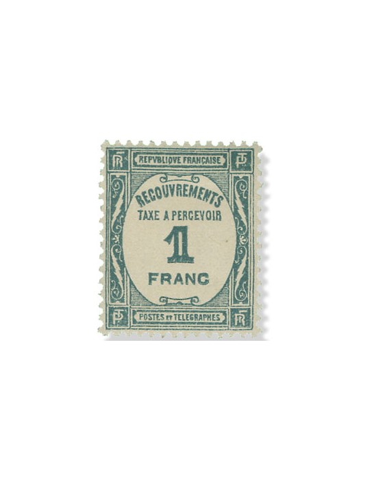 n° 55/62* - Timbre FRANCE Taxe