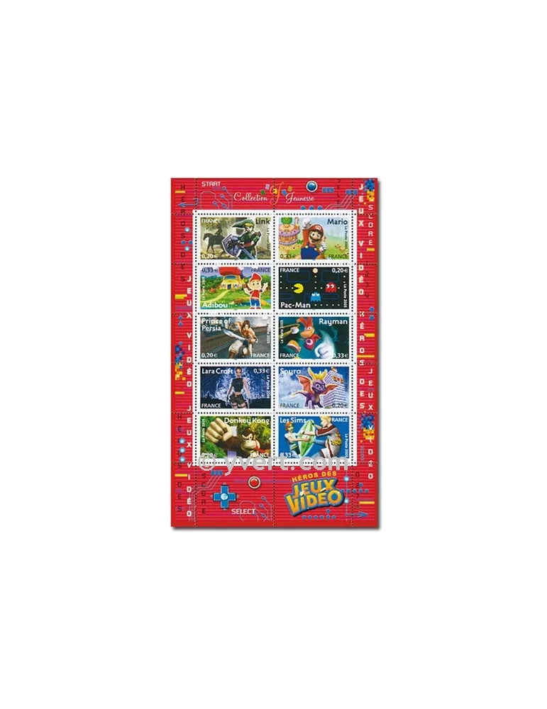 n° 3842/3851 - Timbre France Poste (BF 91)