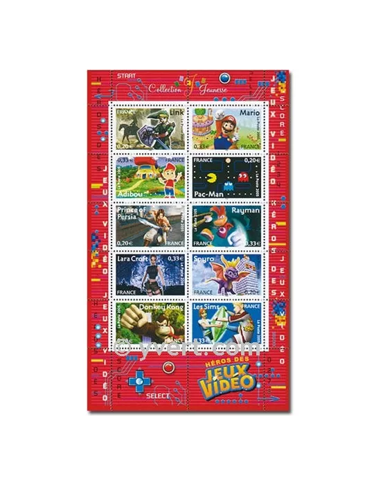 n° 3842/3851 - Timbre France Poste (BF 91)