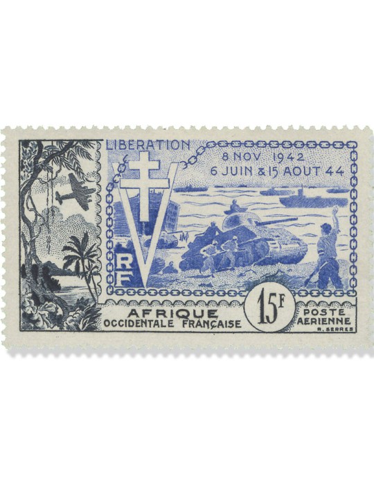 COLONIES : 10ème anniversaire de la libération (Grandes Series Coloniales)